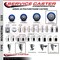 Service Caster 5'' SS Blue Poly Swivel 1-1/8'' Expanding Stem Caster Total Lock Brake SCC-SSEXTTL20S514-PPUB-BLUE-118 - alternate 4